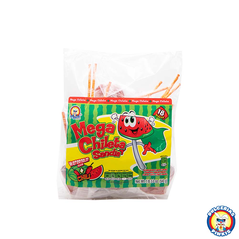 MEGA CHILETA SANDIA 18PCS