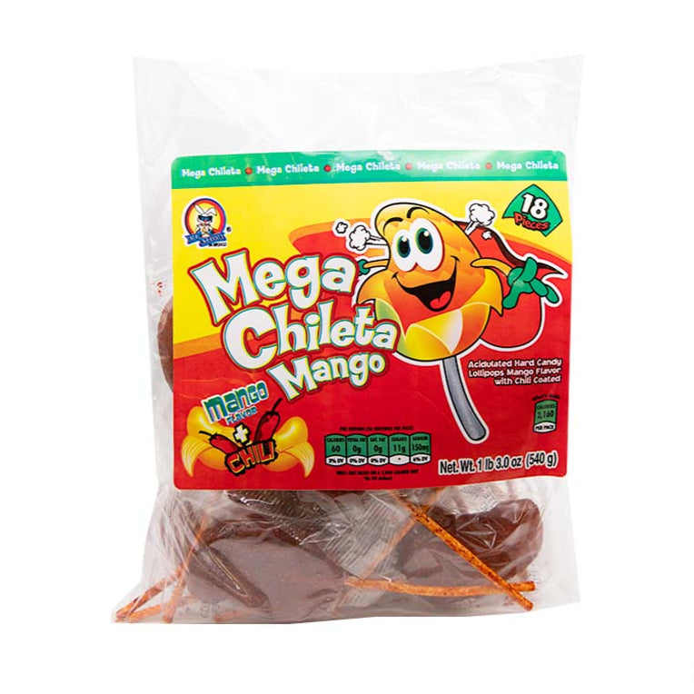 MEGA CHILETA MANGO 18PCS.