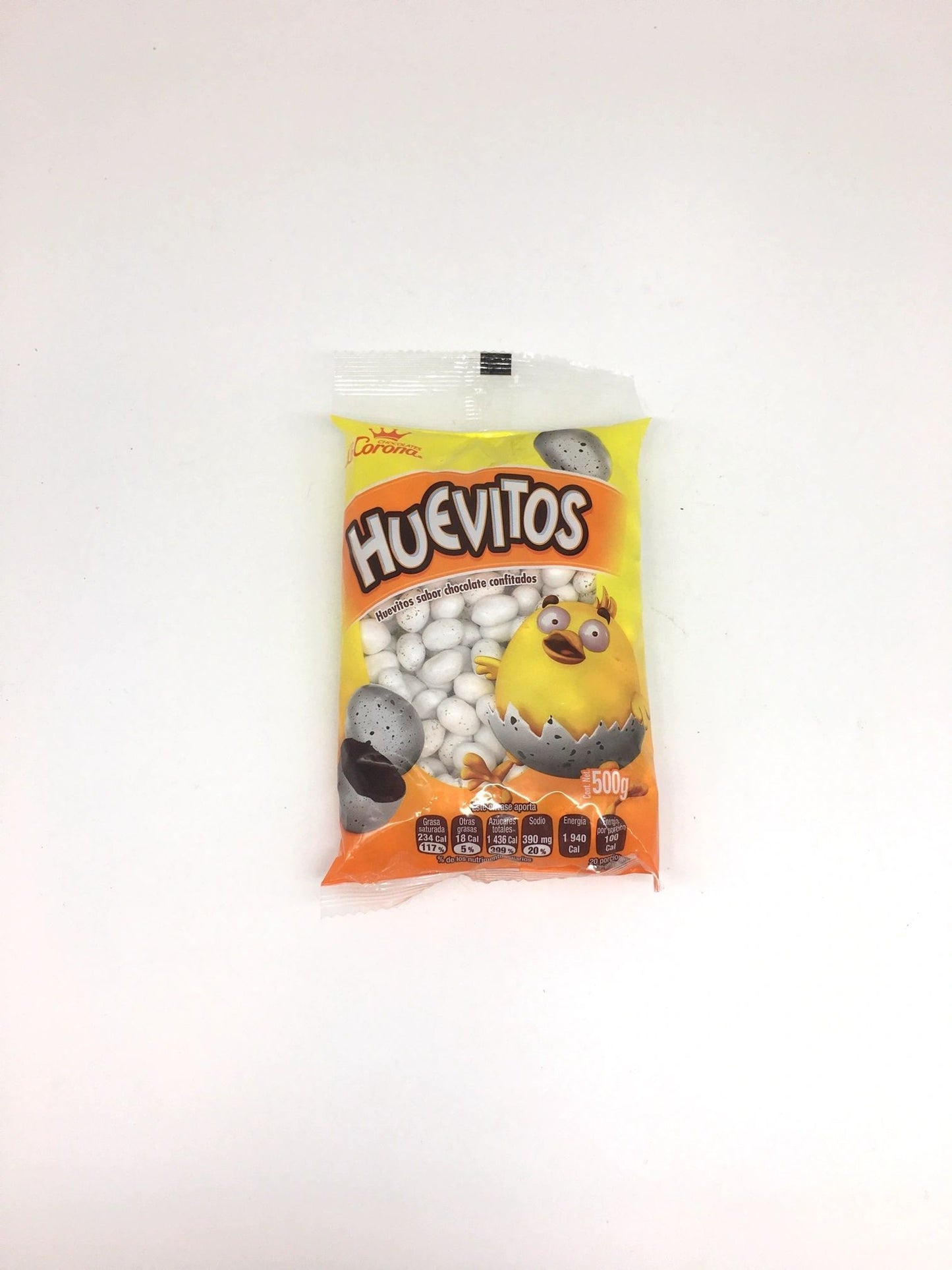 La Corona Huevitos Sabor Chocolate Confitado 500g