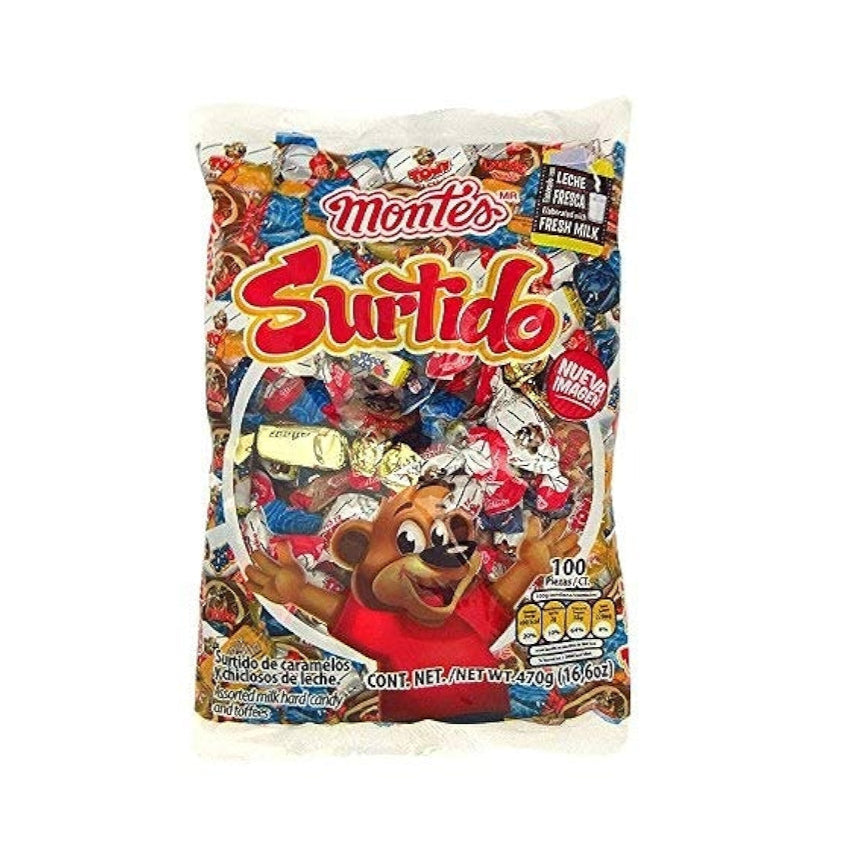 MONTES SURTIDO 100 PCS.