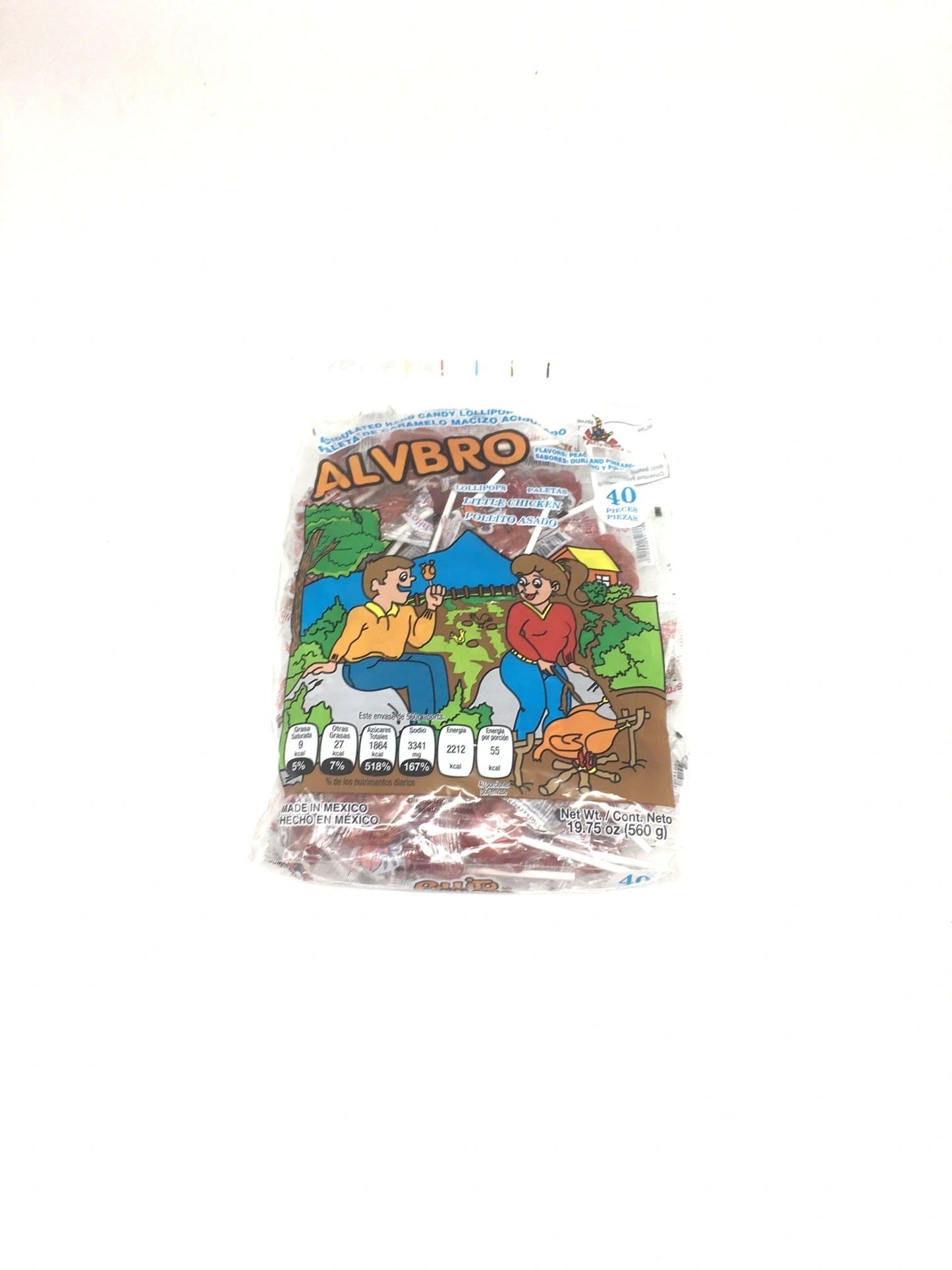 Alvbro Paleta Pollito Asado 40ct – My Store