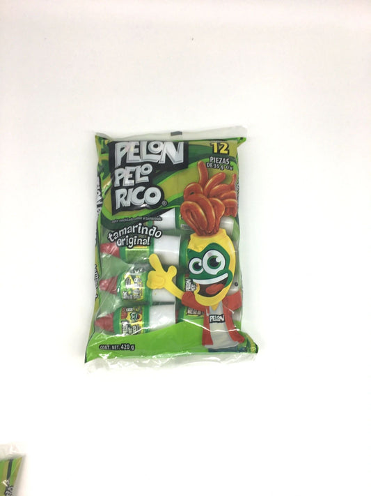 Pelon Pelo Rico Tamarindo 12ct Bag