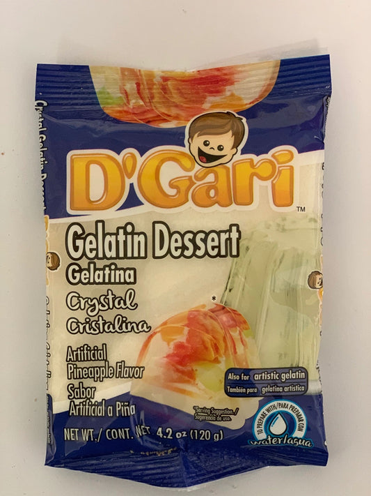 D'Gari Gelatina Crystal 4.2oz