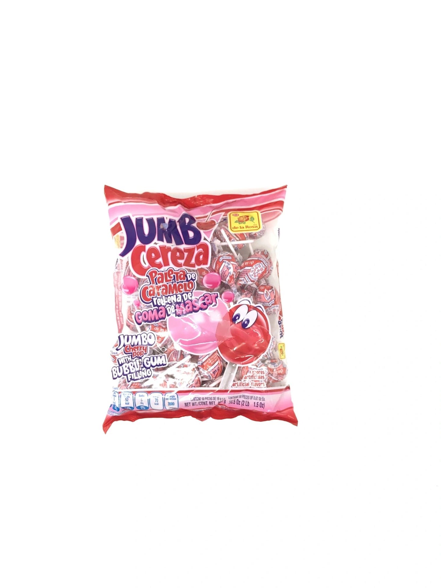 De La Rosa Jumbo Cereza 50 ct