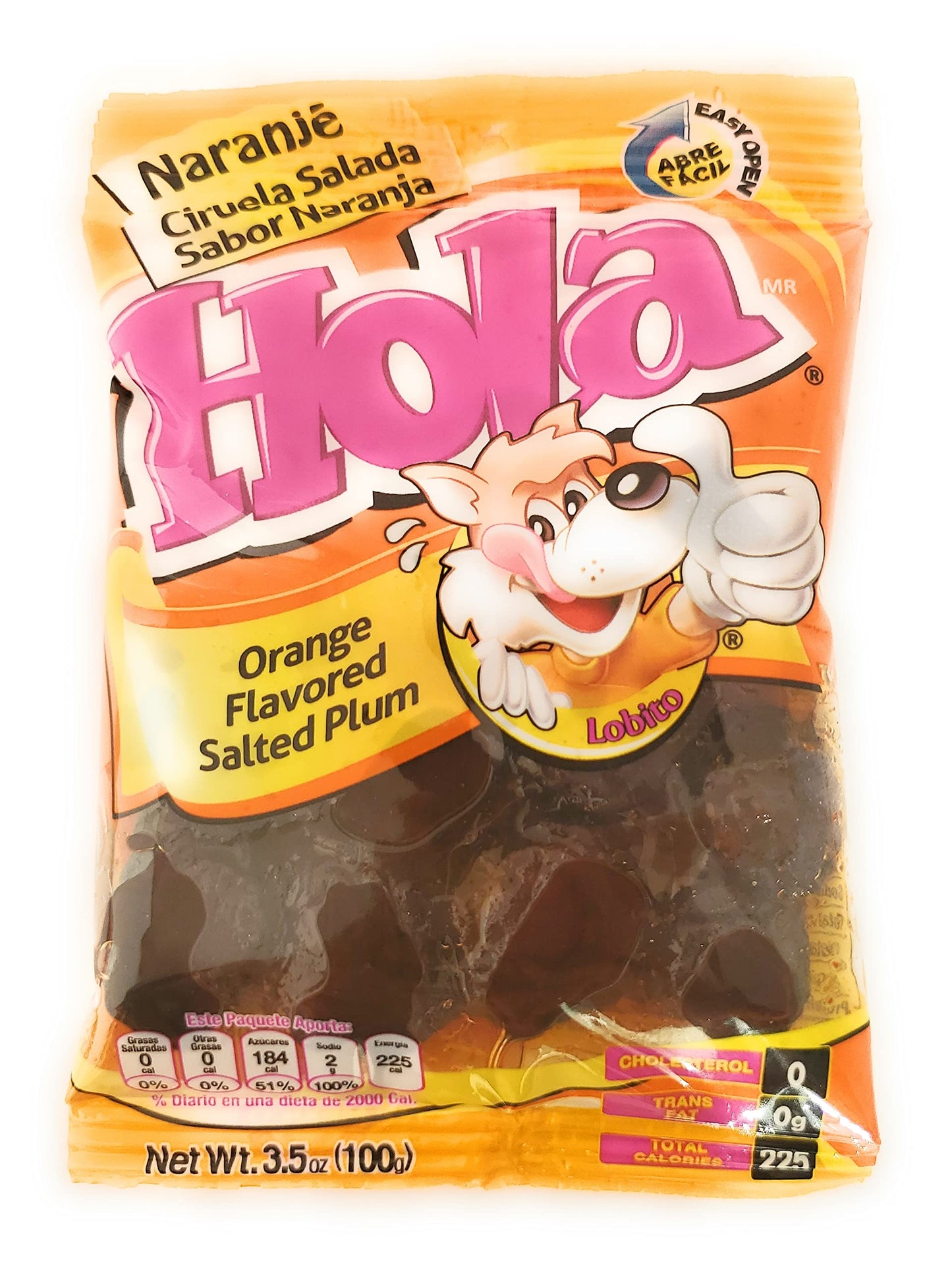 Hola Saladitos Sabor Naranja 12ct