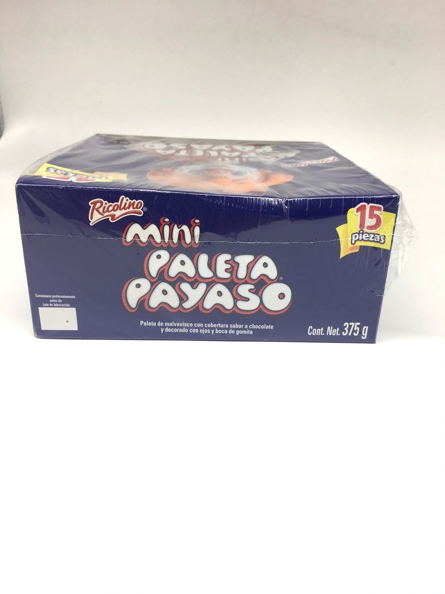 Ricolino Paleta Payaso Mini 15ct