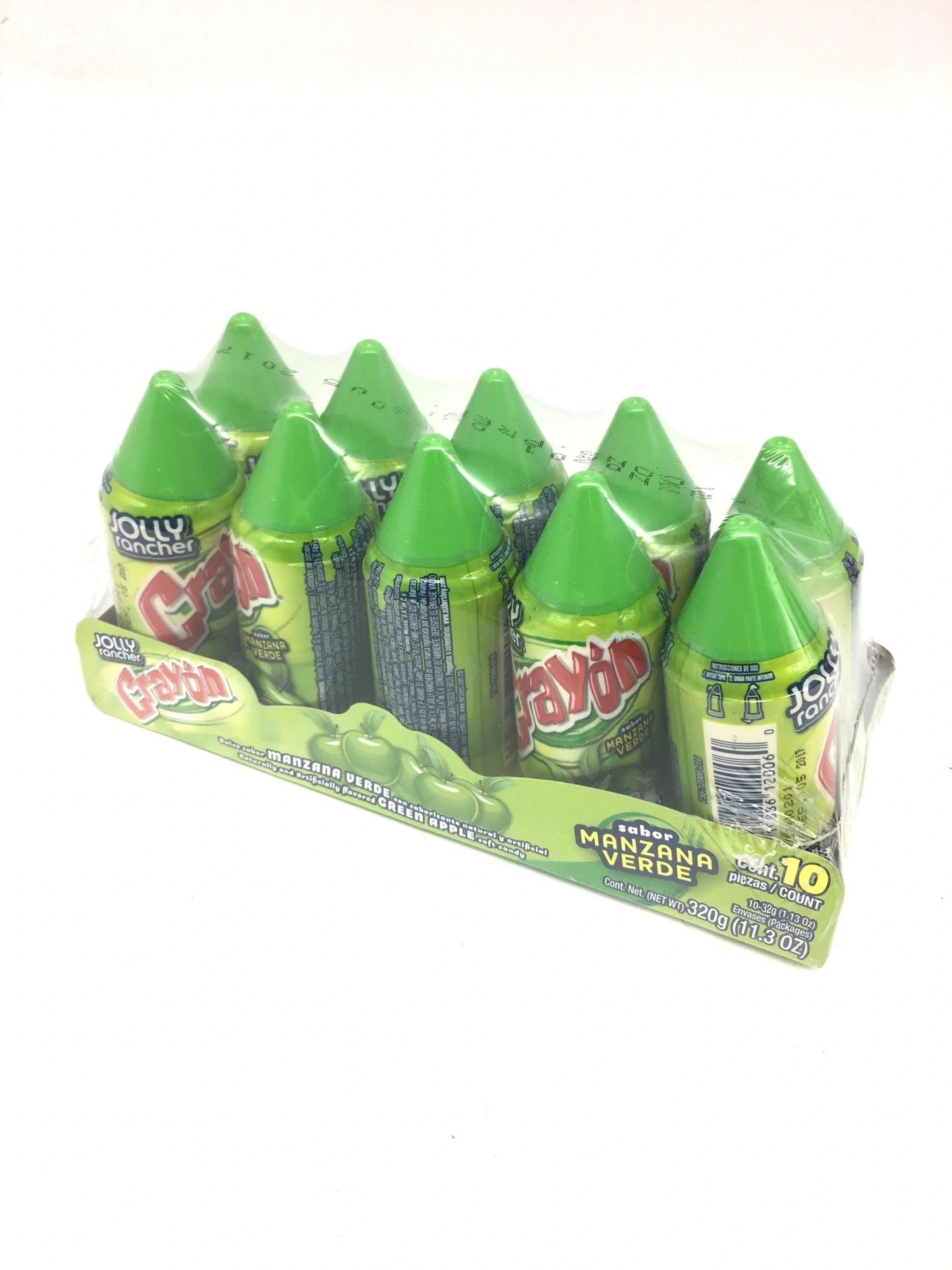 Lorena Crayon Manzana Verde 10ct