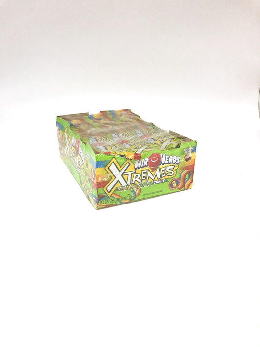 Airheads Xtreme Sour Belts Rainbow 18 ct