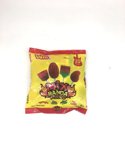 Dulces Vero Banda Mix de Fuego 20ct