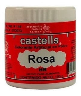 Catells Colorante en Rosa 100g