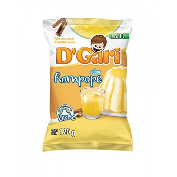 D'Gari Gelatin Rompope 4.2oz