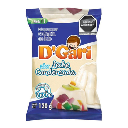 D'Gari Gelatina Condensed Milk 4.2oz