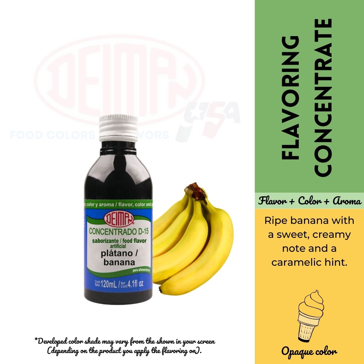 Deiman Concentrado de Platano 4.1oz